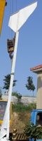 Système d'énergie éolienne vertical 30 kW ESG, vente flash, générateur permanent, éolienne à axe horizontal