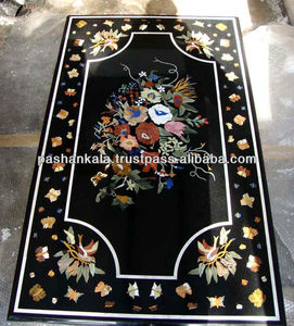 Tableros Decorativos de Mármol Inaly para Mesa, Estilo Pietra Dura - Product Image 1