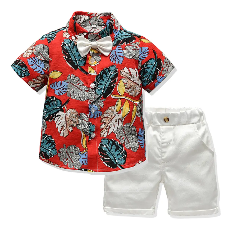 Mode jongen kleding set baby jongen bruiloft kledij jongens zomer kleding kinderen dragen