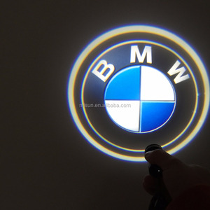 Led auto car puerta sombra Del Fantasma del bienvenidos luz proyector de la insignia para BMW - Product Image 5