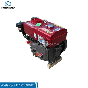 Motor diesel Changchai de un solo cilindro, refrigeración por agua, 20hp, ZS1110