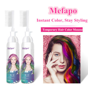 Mefapo Mousse Temporanea <span class=keywords><strong>per</strong></span> <span class=keywords><strong>Capelli</strong></span> in Diversi Colori, Miglior Tinta <span class=keywords><strong>per</strong></span> <span class=keywords><strong>Capelli</strong></span> - Product Image 4