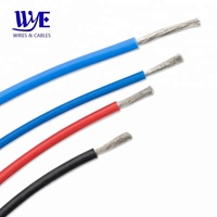 200 ° Kabel dan Kawat Konduktor Tembaga Silikon C 10AWG 600V