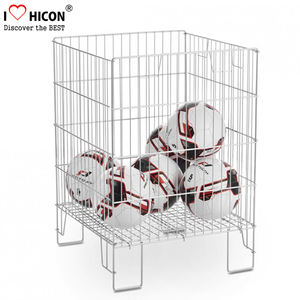 سهلة الاستخدام لعب متجر التجزئة طليق المعادن شبكة أسلاك عرض تفريغ بن للتجزئة كرات - Product Image 2