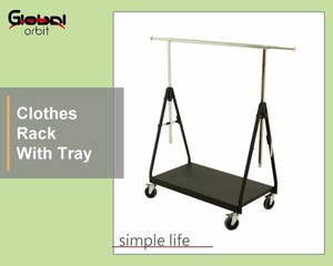 ราวแขวนเสื้อผ้าแบบพับได้ รุ่นใหม่ - Product Image 3