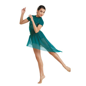 Costumes de danse lyrique Robe Fille Scène Costumes de danse lente Paillettes Vêtements de danse <span class=keywords><strong>Femme</strong></span> - Product Image 1