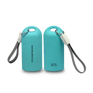 Cadeaux promotionnels porte-clés mini puissance banques 5200mAh chargeur mobile