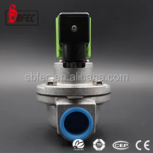 SBFEC proveedor de China, válvulas de control de gas solenoide de control pulso válvulas