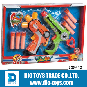 Caldo di nuovi prodotti per il 2015 2-in-1 aria giocattoli a pistole con proiettili soft di sicurezza per i bambini giocare - Product Image 1