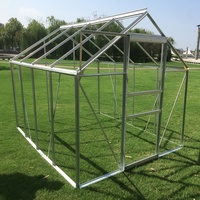 Serre Agricole Écologique en Polycarbonate et Aluminium pour Jardinage, Stable et Durable, à Vendre