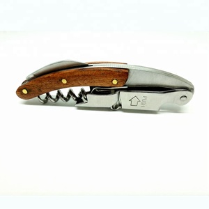 Tire-bouchons à vin professionnels de haute qualité avec manche en bois Ouvre-bouteilles de qualité supérieure - Product Image 6