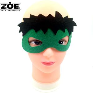 Muestra gratis Reutilizable Respetuoso del medio ambiente Fieltro FaceMasks negro de fieltro para los niños - Product Image 2