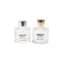 Diffuseur rond de parfum, mini bouteille en verre, 50ml, 50ml, prix d'usine