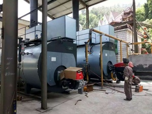 Factory Price WNS Series 0.5-20tons/h Intelligent Control Boiler <strong>Diesel</strong> Oil Fired <strong>Steam</strong> <strong>Generator</strong> - Product Image 3