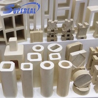 Support de tube réfractaire en cordiérite-mullite, température de fonctionnement de 1300 °C
