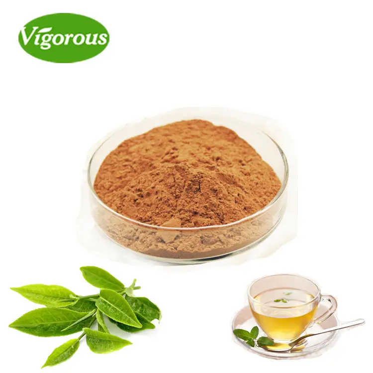 Chinese manufacture provide Natural 30% L-theanine organic green tea extract