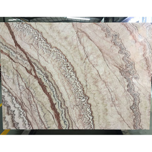 China precio de fábrica noble pisos casa rayas líneas blanco rosa Iris ónix Losa - Product Image 3