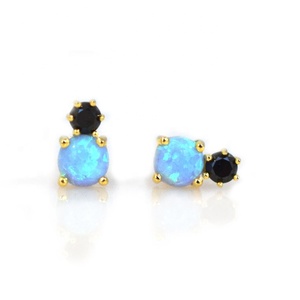 أقراط عقيق مرصعة بالفضة عالية الجودة - Product Image 6