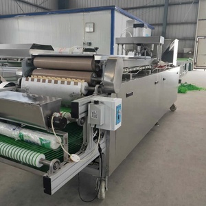 Automatico pieno chapati pita tortilla roti pane lavash rendendo linea di produzione - Product Image 5