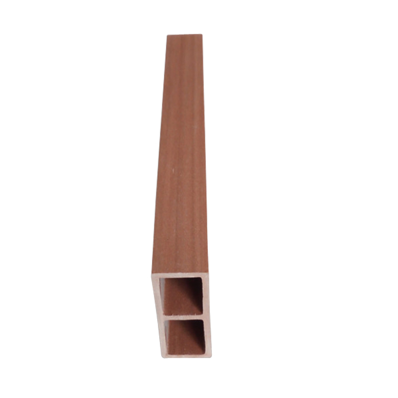 Facile à Installer D'intérieur WPC En Bois Creux Tube comme Cloison de séparation Décorative
