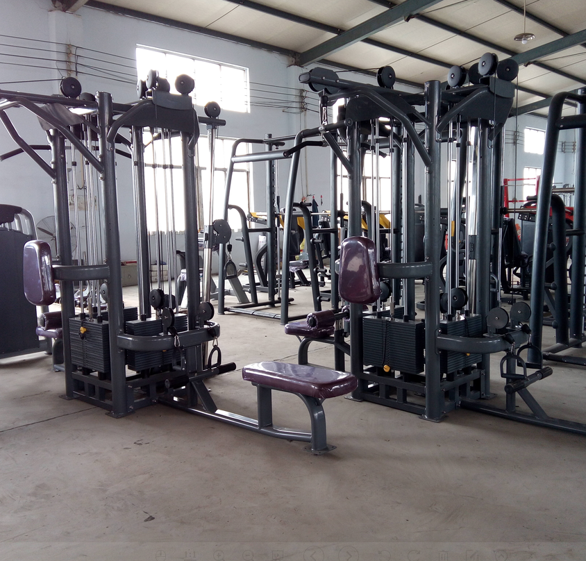 Коммерческий тренажерный зал оборудование 8 станция мульти тренажерный зал TZ-4029 мульти джунглей 8 стеков