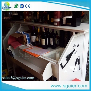 <span class=keywords><strong>Comptoir</strong></span> <span class=keywords><strong>de</strong></span> <span class=keywords><strong>bar</strong></span> portable pliable, utilisé dans le commerce, en solde - Product Image 2