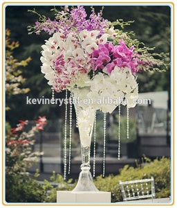 Jarrón <span class=keywords><strong>de</strong></span> cristal transparente alto superventas, decoración <span class=keywords><strong>de</strong></span> mesa encantadora florero <span class=keywords><strong>de</strong></span> flores pieza central, jarrones <span class=keywords><strong>de</strong></span> <span class=keywords><strong>vidrio</strong></span> <span class=keywords><strong>de</strong></span> pie alto transparente - Product Image 4