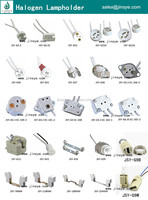 Adaptateur de connecteur de fil pour douille de lampe LED halogène en céramique ronde G5.3 / GU5.3 / MR16 / G4 / MR11