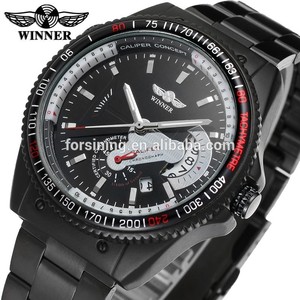 2015 Thailand watch factory classic stainless steel watch for men with automatic movement - Product Image 1