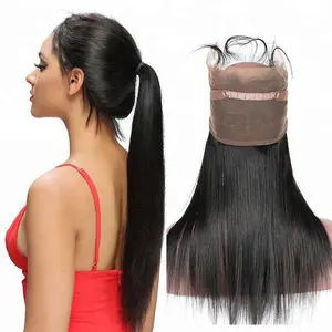 perruque bresilienne closure cheveux Peruvian 12a grade Brazilian silky straight cheap human hair wigs 360 lace frontal closure