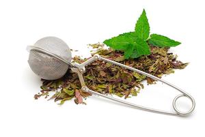 Acero inoxidable hoja suelta malla <span class=keywords><strong>colador</strong></span> de té bola infusor - Product Image 2