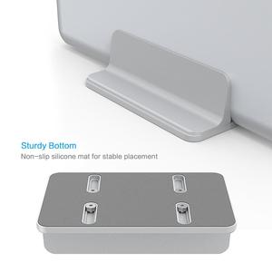 Double fente De Stockage peu encombrant vertical support de support réglable pour ordinateur portable pour macbook - Product Image 6