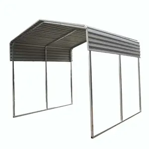 Widely-Use Car Parking Enclosed Galvanized Square Tubing home carport shad