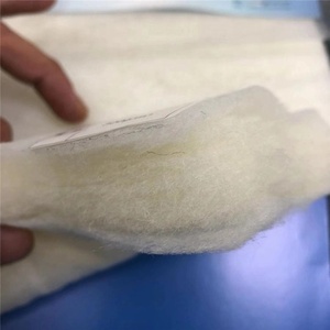 400gsm recyclé thermocollé coton polyester bambou laine rembourrage ouate synthétique rouleau de feuilles de fibers pour doublure - Product Image 2