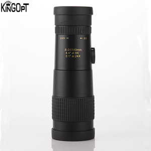 Kingopt monocular smartfone <span class=keywords><strong>zoom</strong></span> 8-24x40, atacado, monóculo com tripé e clipes 4k 10300x40mm, <span class=keywords><strong>super</strong></span> telescópio monocular - Product Image 2