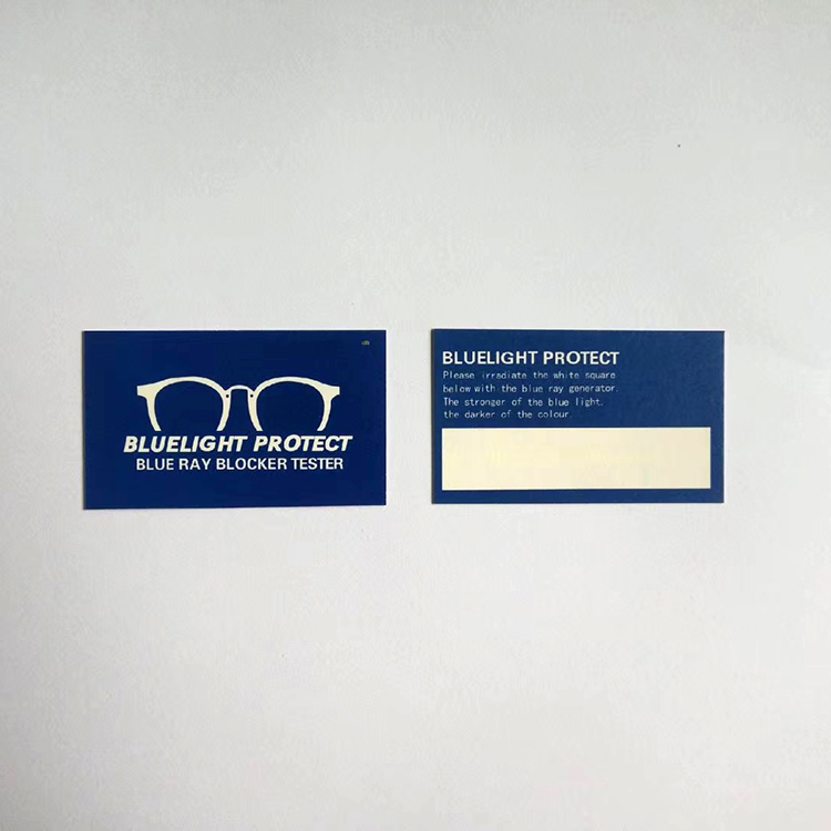 Scheda tester luce blu