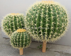 Plantas de Cactus Artificiales Verdes para Exteriores, Cactus Artificiales, Oferta - Product Image 2