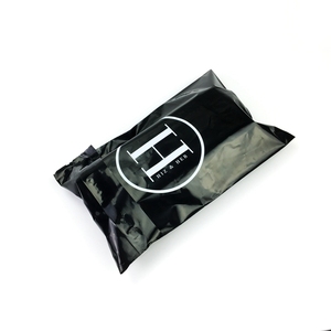 ขายส่งโลโก้ที่กำหนดเองพิมพ์พลาสติกถุงไปรษณีย์ที่กำหนดเองสีดำโพลีถุงจดหมาย8X12โพลีเมล - Product Image 4