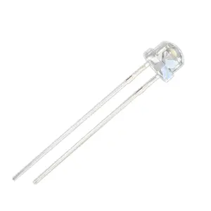 Hot Sale 5ミリメートルStraw Hat LED White DIP LED Diode 120 Degree