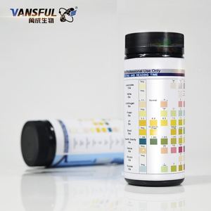 Bande de <span class=keywords><strong>test</strong></span> urinoir, 10 paramètres, <span class=keywords><strong>test</strong></span> d'urine, désinfection des voies urines, 10 CE