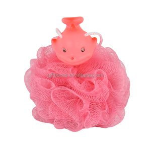 Hot bán Net tắm mềm lưới bé xơ mướp miếng bọt biển với động vật đồ chơi có lợi thế về chất lượng - Product Image 4