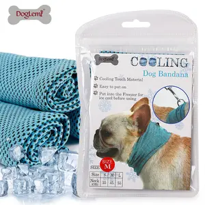 ธรรมชาติทันทีน้ำแข็งสุนัข Cool ปลอกคอคอผ้าพันคอผ้าพันคอ Pet Dog Cooling Collar