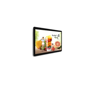 15.6" wall mount digital advertising display electronic advertising monitor video playing lcd display