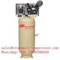 Compresseur d'air à piston alternatif Ingersoll Rand 2340N2 2340N3 2340L5 2-5hp 175 Psig, réservoir ASME de 60 ou 80 gallons