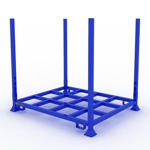 الصناعية الثقيلة طوي حامل بالات التكديس الاطارات رف التخزين حامل أرفف معدني - Product Image 3