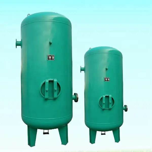 เครื่องอัดอากาศแบบสกรูถังเก็บ1000L 600L 3000L 2000L 1500L เหล็กกล้าคาร์บอน