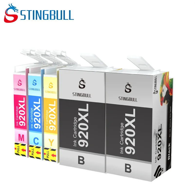 Compatible HP920XL refillable Ink Cartridge For HP Officejet 6000/ 6500 inkjet printer