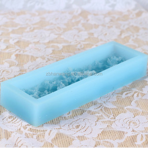 Moldes de Silicona para Jabón en Forma de Barra con Flores Grandes Hechas a Mano D0027 - Product Image 2