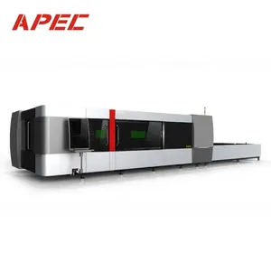 CNC yüksek seviye Metal Fiber lazer kesim makinesi