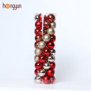 50 Stuks Gepersonaliseerde Kerstbal Kerstballen Met Hand Gekleurd Schilderij - Product Image 1